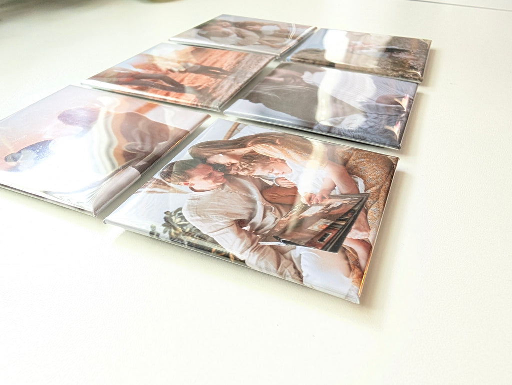 Set of 6 Custom Photo Magnet 2.5" x 2.5"