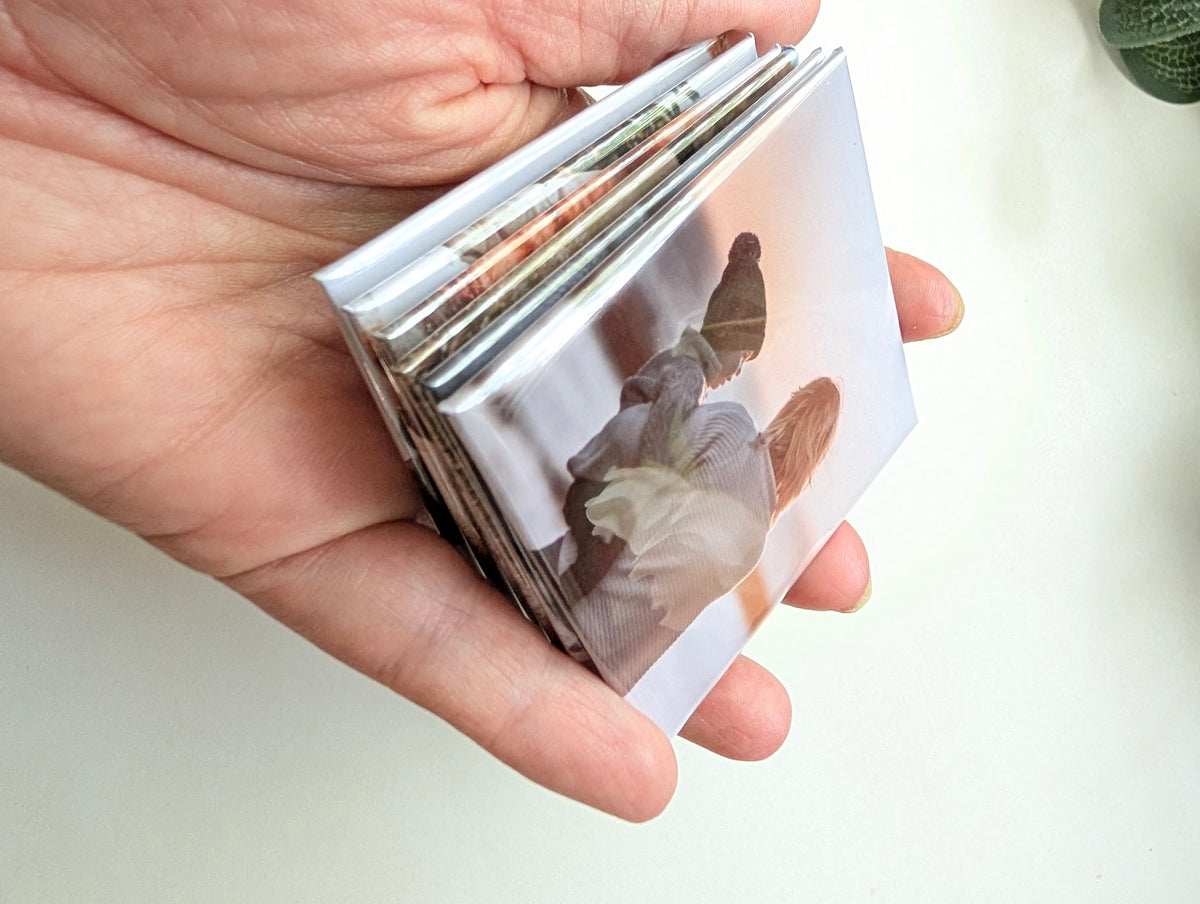 Set of 6 Custom Photo Magnet 2.5" x 2.5"