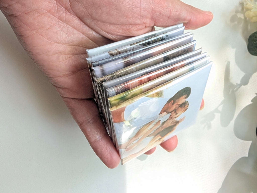 Set of 9 Custom Photo Magnets
