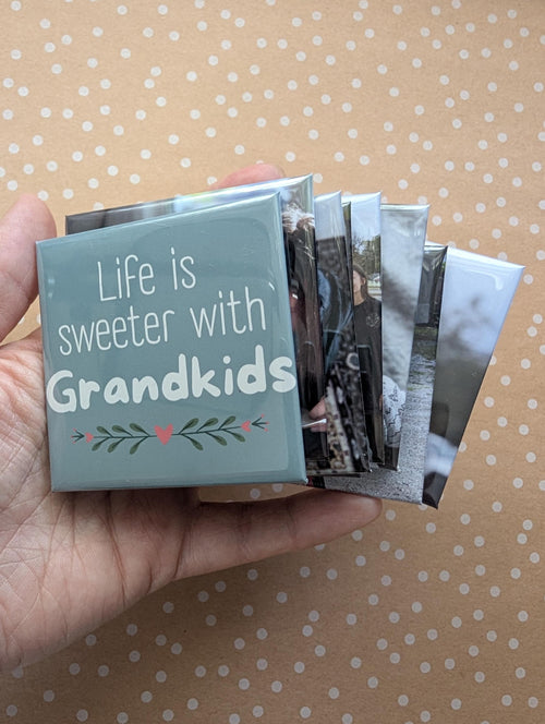Grandkids photo magnets