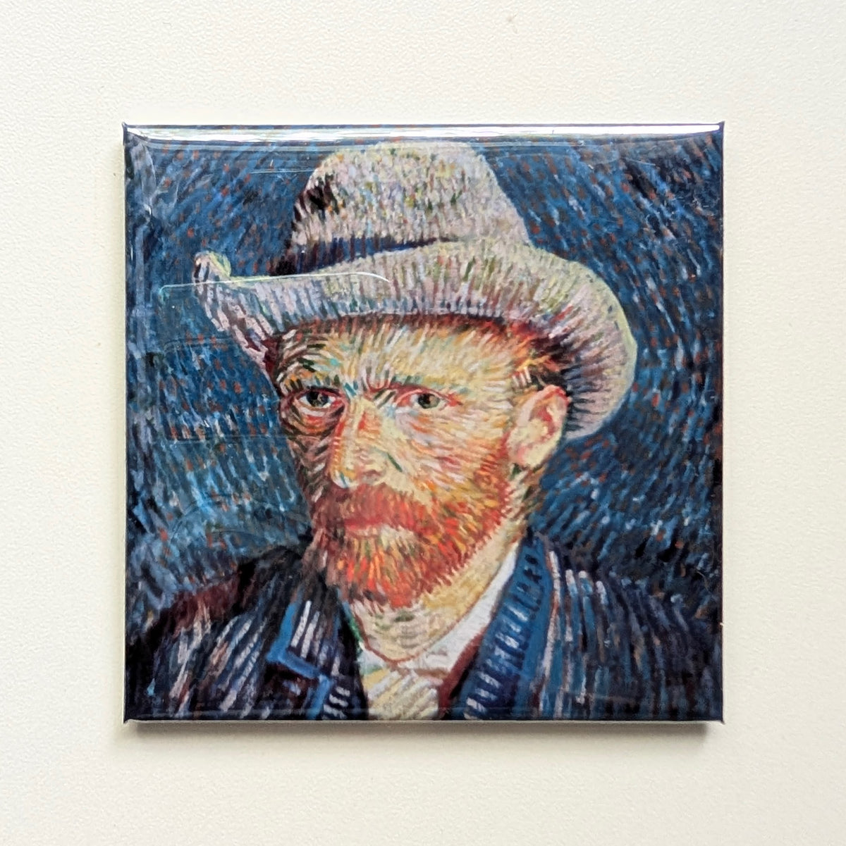 Van Gogh Fridge Magnets, Fridge Decor, Photo Magnets, Set of 6 2.5", Art Lover Gift