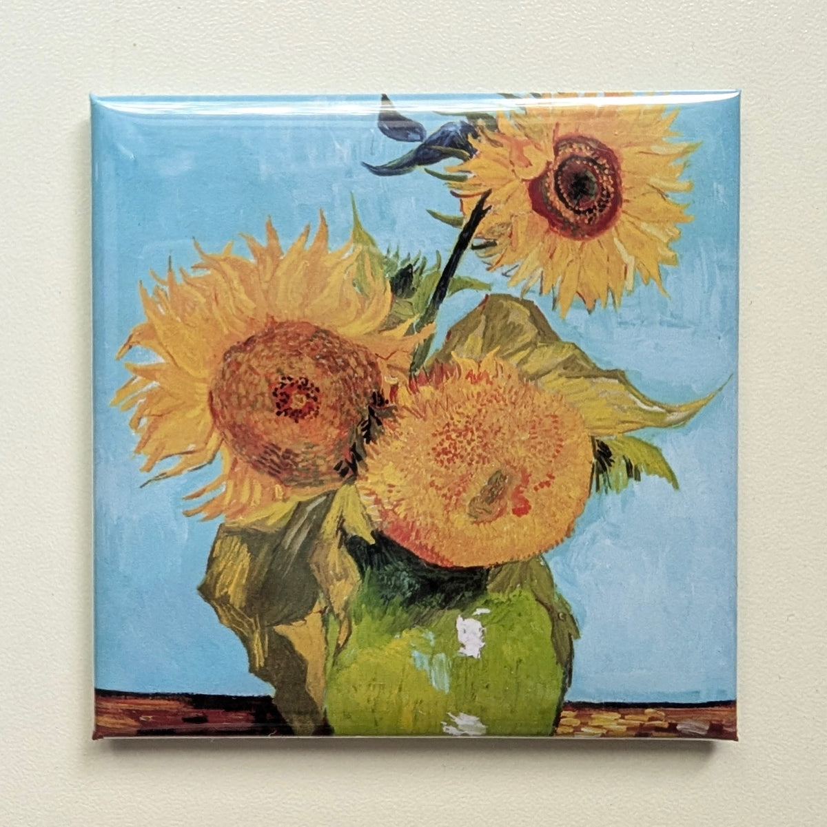Van Gogh Fridge Magnets, Fridge Decor, Photo Magnets, Set of 6 2.5", Art Lover Gift